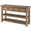 Martin Svensson Home Monterey Sofa Console Table In Reclaimed Natural