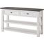 Martin Svensson Home Monterey Sofa Console Table In White And Grey
