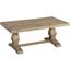 Martin Svensson Home Napa Pedestal Coffee Table In Reclaimed Natural