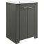 Maybelle 24 Inch Bathroom Vanity In Gray and White