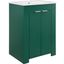 Maybelle 24 Inch Bathroom Vanity In Green and White