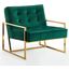 Maysam Green Velvet Chair