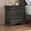 Mayville Stained Grey Nightstand