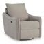 Mcburg Swivel Power Recliner In Taupe