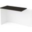 Pro-Concept Plus Return Table In White and Deep Grey