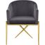 Meadway Grey Velvet Dining Chair 0qb2352248
