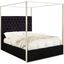 Meridian PorterBlackQ Porter Series  Queen Size Canopy Bed
