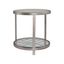 Metal Designs Royere Round End Table