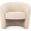 Metro Blythe Accent Chair In Private Beige Upholstery