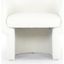 Metro Jessie Accent Chair In White Boucle Upholstery