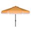 Milan Fringe 11Ft Rnd Crank Umbrella in Yellow
