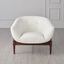 Mimi Chair In White Leather