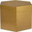 Mixie Brushed Gold Coffee and Cocktail Table 0qb24355387