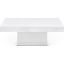 Mixx Una Rectangle Coffee Table In Ivory