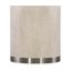 Modern Mood Round End Table In Light Brown