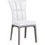 Modern Tufted Side Chair with Solid Wood Frame Set of 2