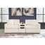 Modmax 3-Piece Sectional Loveseat With Audio System In Oyster