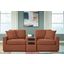 Modmax 3-Piece Sectional Loveseat With Audio System In Spice