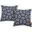Modway Mask Two Piece Outdoor Patio Pillow Set