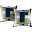 Modway Rectangle Two Piece Outdoor Patio Pillow Set