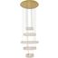 Monroe Integrated Led Chip Light Gold Chandelier 3503G5LG