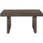 Monterey Square Coffee Table In Aged Brown