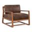Moraine Accent Chair In Brown