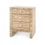 Morgan 3-Drawer Side Table In Papyrus