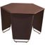 Movado End Table In Brown