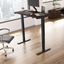 Move 40 Series by Bush Business Furniture 48W x 24D Electric Height Adjustable Standing Desk in Black Walnut with Black Base