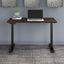Move 60 Series by Bush Business Furniture 48W x 24D Height Adjustable Standing Desk in Black Walnut with Black Base