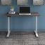 Move 60 Series by Bush Business Furniture 48W x 24D Height Adjustable Standing Desk in Storm Gray with Cool Gray Metallic Base