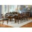Mariposa 100" Rustic Whiskey Extendable Dining Height Leg Dining Room Set
