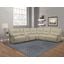 Spartacus Oyster Power Reclining Sectional with Power Headrest