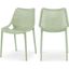 Mykonos Mint Outdoor Patio Dining Chair Set of 4 328Mint
