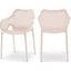Mykonos Outdoor Patio Dining Chair Set of 4 In Pink