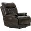 Naples Leather Power Lay Flat Recliner with Power Adjustable Headrest In Chocolate 76456771283930800