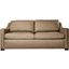 Nativa Interiors Ashley Sleeper Sofa 80 Inch Flax with Premium Gel Infused Foam Mattress
