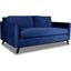 Nativa Interiors Chantel Deep Plush 72 Inch Sofa In Blue