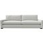 Nativa Interiors Revolution 105 Inch Sofa In Grey