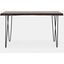Natures Edge 50 Inch Solid Acacia Sofa Console Table In Slate
