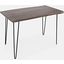 Natures Edge 52 Inch Solid Acacia Counter Height Dining Table In Slate