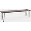 Natures Edge 70 Inch Solid Acacia Bench In Slate