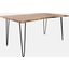 Natures Edge Solid Acacia 60 Inch Dining Table In Natural