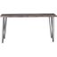 Natures Edge Solid Acacia Counter Height Sofa Dining Table In Slate