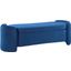 Nebula Midnight Blue Upholstered Performance Velvet Bench
