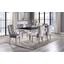 Neuveville Dining Table In Black and Chrome