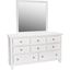 New Classic Tamarack 8 Drawer Dresser In White 00 044 050