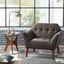 Newport Lounge Chair In Charcoal
