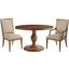 Newport Sandstone Corona Del Mar 48" Center Dining Room Set by Barclay Butera